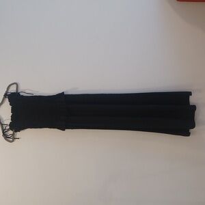 TORY BURCH  Black casual evening wear (S) Unitard maxi length.